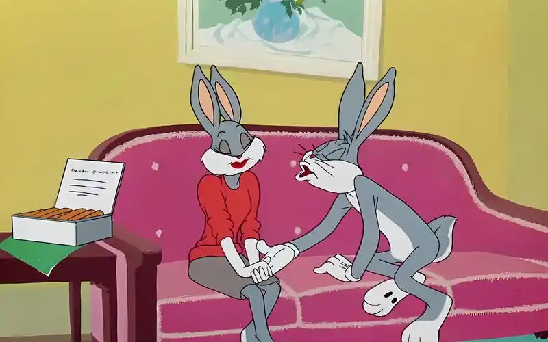 兔八哥打败老王,成功表白兔女郎,没想到漂亮的兔女郎口味很重-墨柒哥