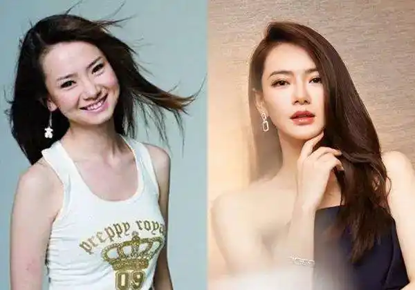 娱乐圈当红明星成名前后对比照,天生丽质还是化腐朽为神奇?