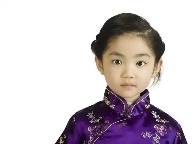 正面,民族服装,纯洁,亚洲,仅一个女性,仅一个人,旗袍,注视,黄种人