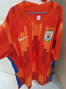 耐克 中超山东鲁能泰山2021年l码球迷版球衣,全新正品有