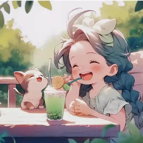 治愈头像,这个笑容好治愈,愿你开心快乐每一天