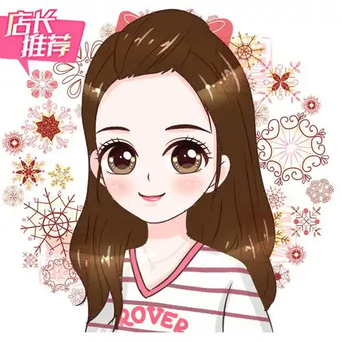 q版头像卡通人物形象logo设计真人照片转手绘漫画定制作情侣