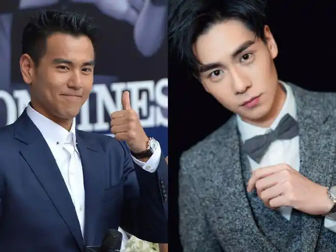 胡一天跟彭于晏长得神似.(视觉中国)胡一天的童年照.