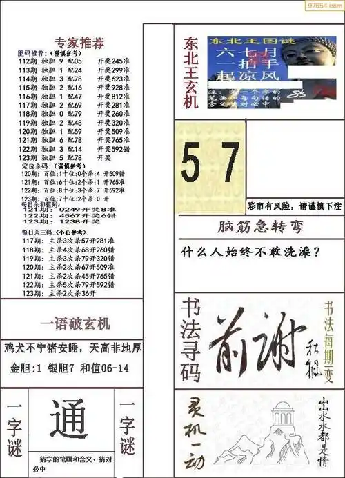 22年123期3d布衣图库图谜版总汇