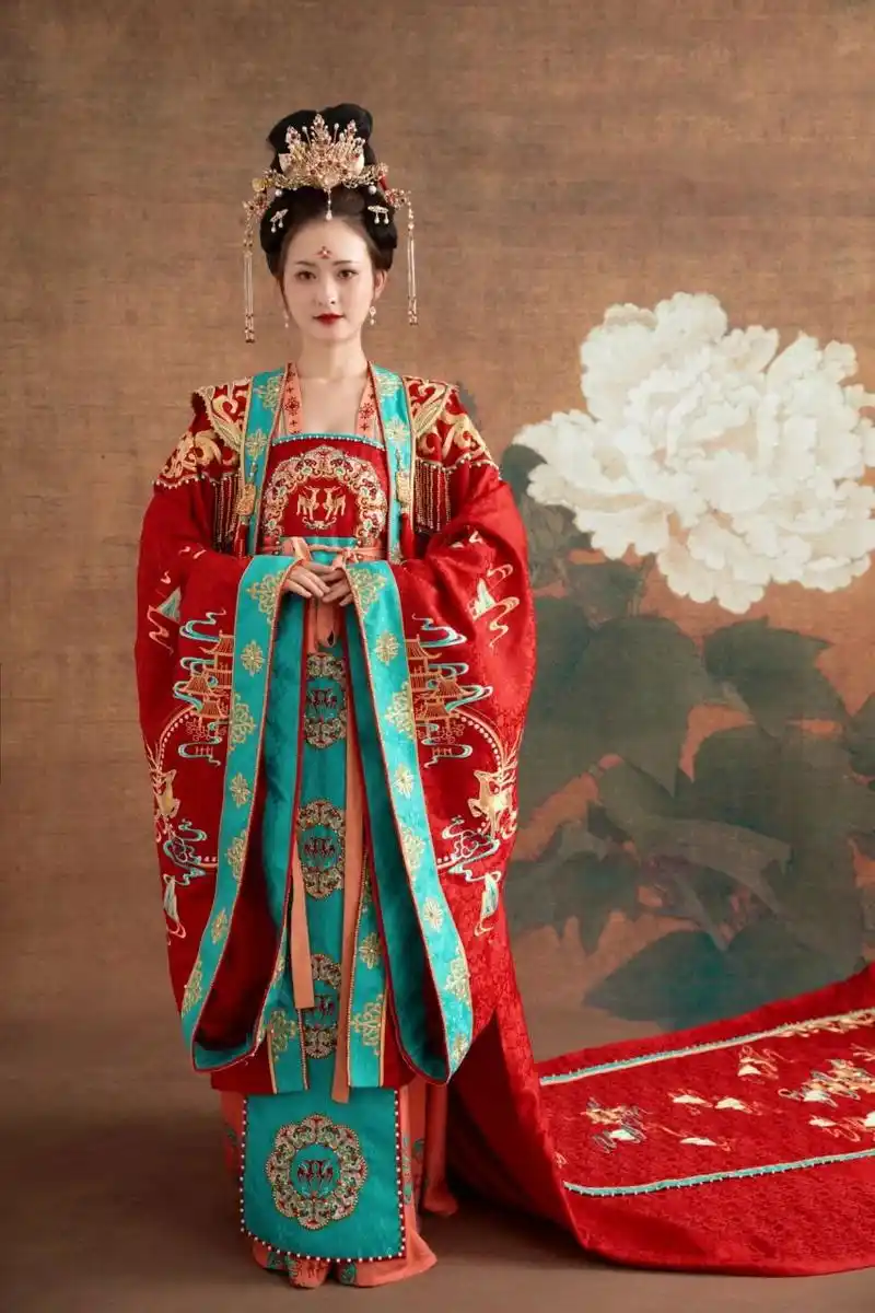 6款绝美汉服花嫁婚服|一眼万年原创汉服婚纱 78汉服婚服作为民俗