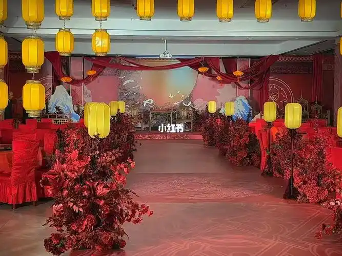 礼堂里的中式婚礼仪式感