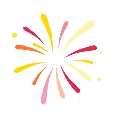 单独的礼花可用于庆祝节日2022年新年春节过年元旦烟花元素