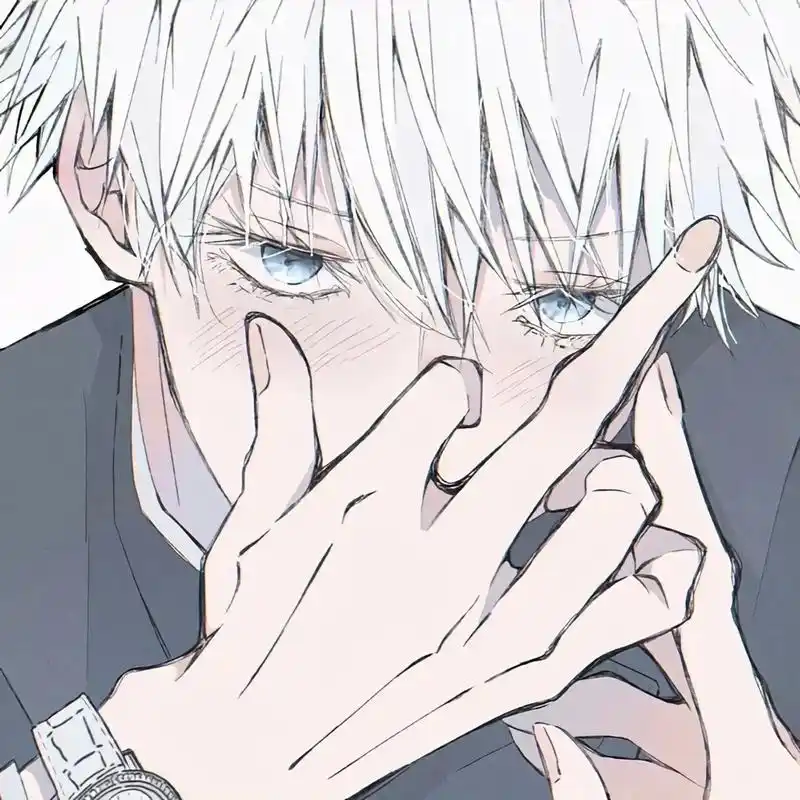 白毛动漫头像男 - 抖音