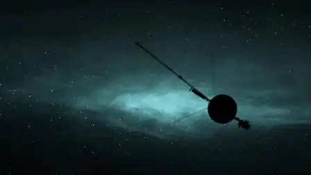 旅行者1号探测器,向地球传回这一张照片,看完后不禁唏嘘