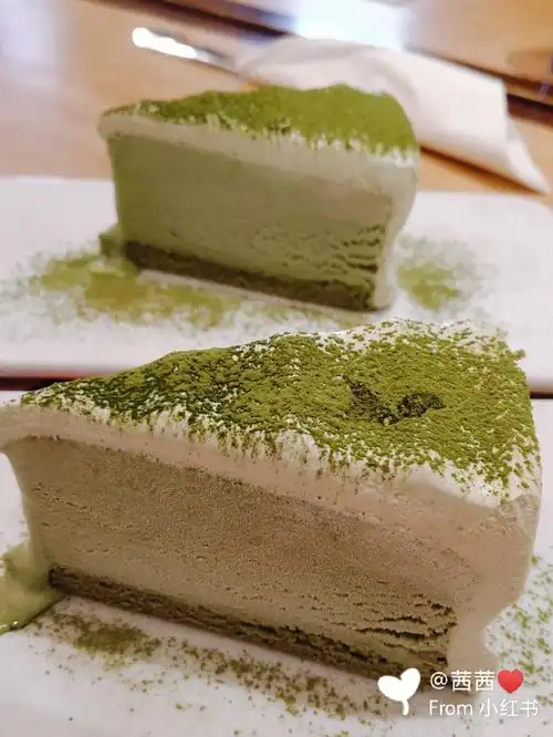 不饿的时候也要吃抹茶雪域蛋糕