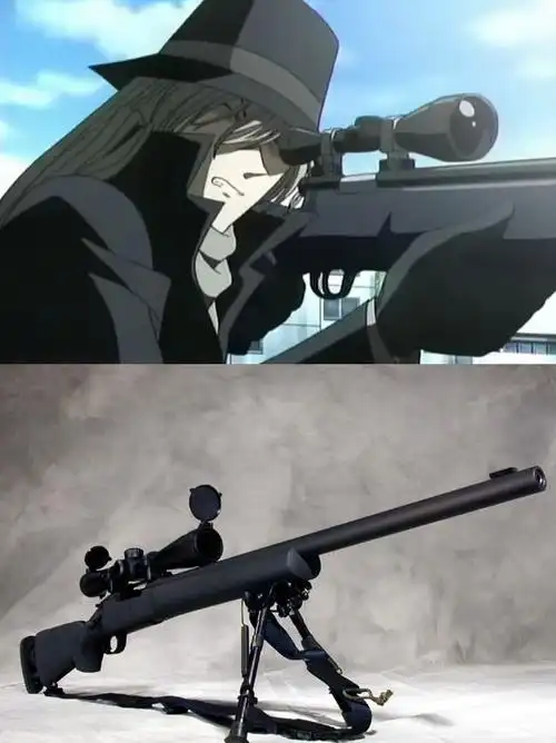 赤井秀一的狙击枪是什么型号的