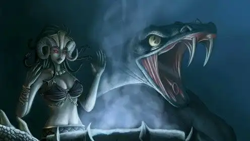 原来美杜莎是真实传说,看到她脸的男人就会石化,也是男人的克星!