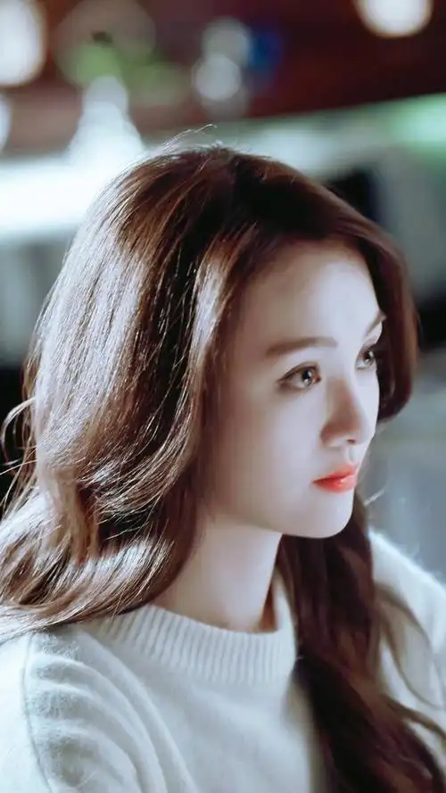 女神来啦!郑爽长发美图