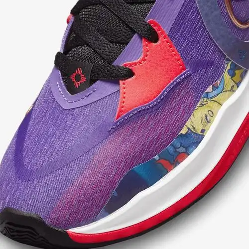 耐克nike kyrie low 5欧文5代男士低帮篮球鞋 葡萄紫 dj6012-002 47