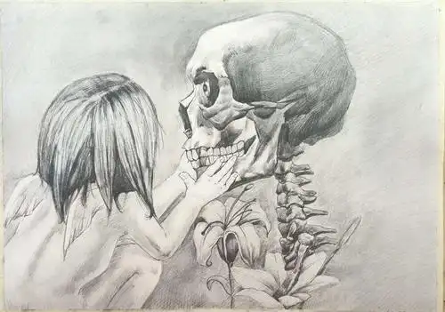 美术1903班艺用人体解剖课结课小创作(山东理工大学美术学院)