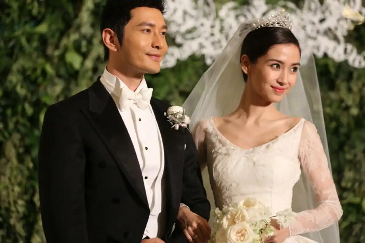 杨颖黄晓明婚礼现场生图#angelababy这是我结婚的地方# #明星沉浮记