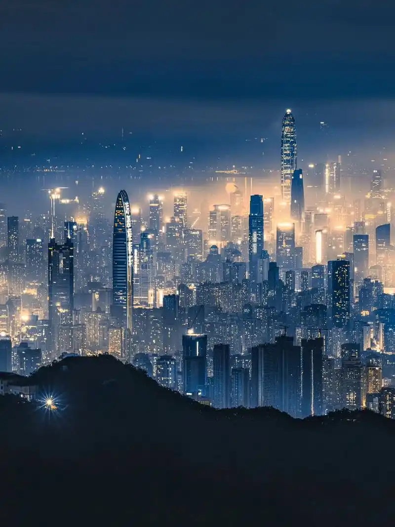 摄影 #夜景 #城市风光 - 抖音