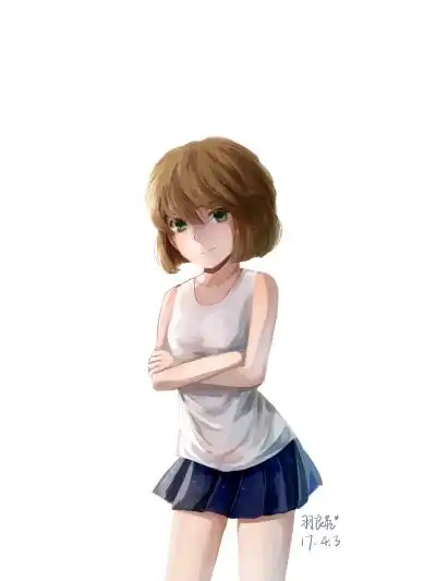 pixiv62258275_1 画师见插画水印灰原哀,日本动漫《名侦探柯南》中的