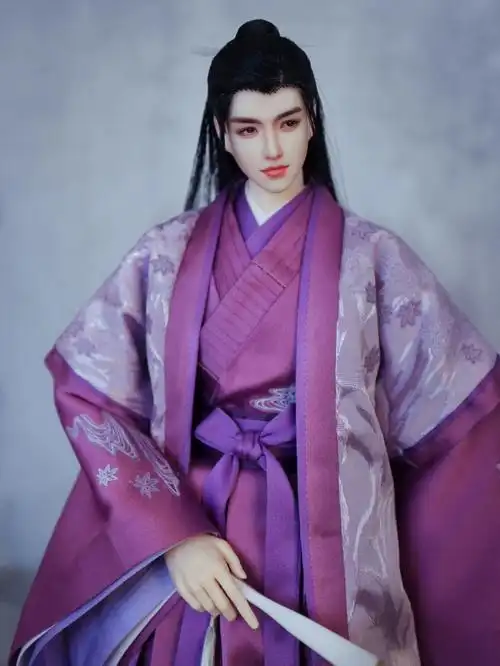 老温太适合紫色了～温客行bjd