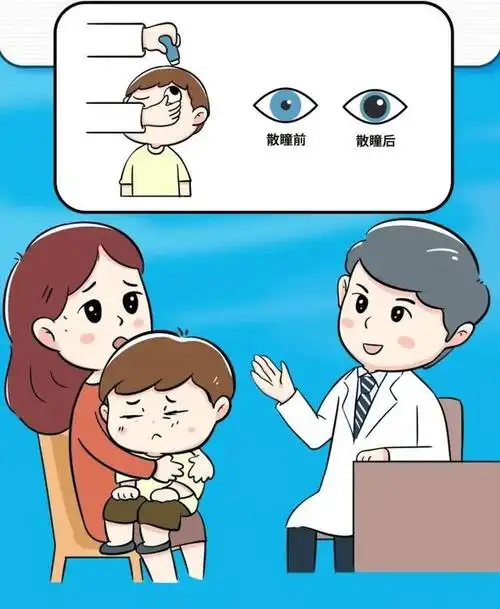 家长怀疑孩子近视别真假傻傻分不清
