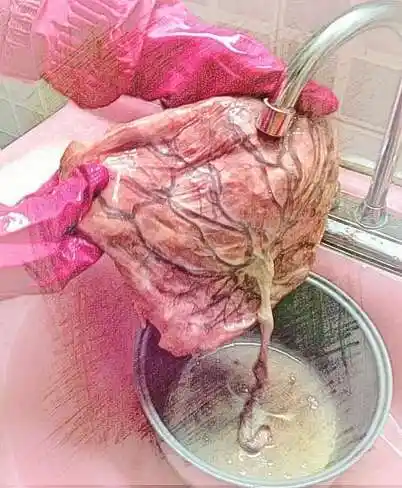 着一种物质交流的器官,而在女性生了胎儿之后,直接吃胎盘而补血养气