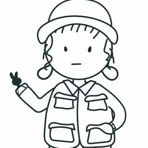 哈喽大家好这是我的自画像