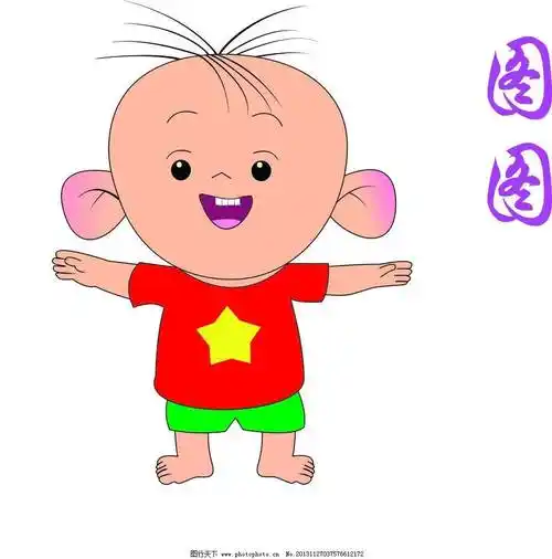 图图卡通可爱动画人物大耳朵卡通设计广告设计矢量大耳朵图图高清壁纸