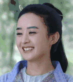 花千骨gif赵丽颖gif美滋滋gif可爱gif