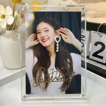 赵露思周边 赵露思亲笔签名照片周边相框写真同款摆件明星爱豆保真送