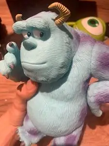 迪士尼 皮克斯 怪兽电力公司 怪兽大学 毛怪 苏利文 正版全