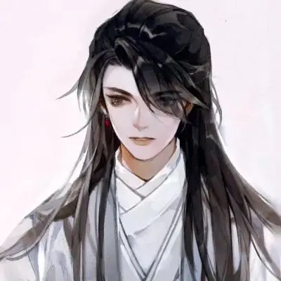 黑发古风男头 我只想你一直陪着_男生头像_我要个性网