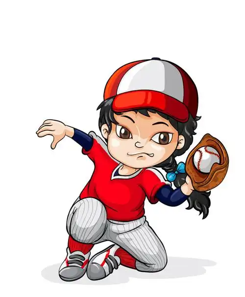 卡通运动橄榄球eps