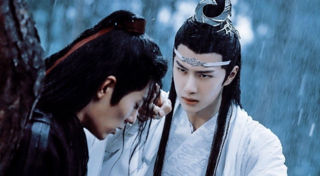 这部剧是根据人气小说《魔道祖师》改编翻拍,由王一博,肖战领衔主演