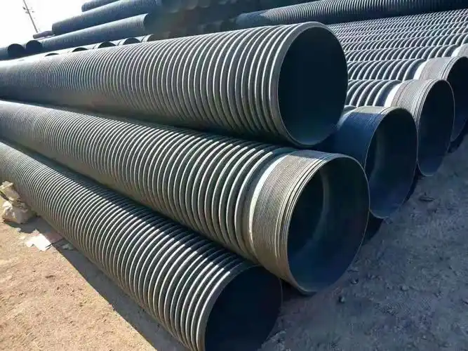 hdpe波纹管排水排污专用管hdpe双壁波纹管口径110800