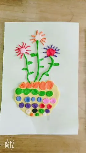 5-8岁黏土手工作品
