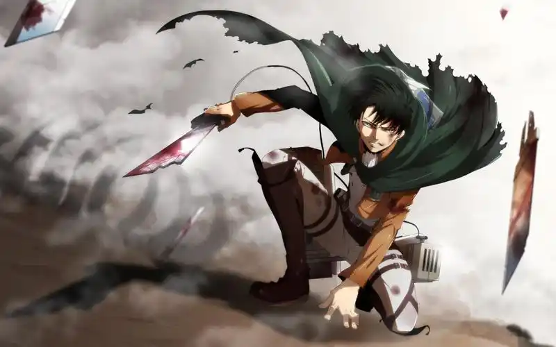 进击的巨人热血炫酷桌面壁纸