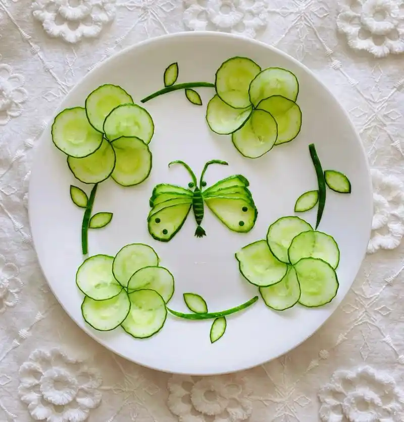 创意盘饰|家宴年夜饭摆盘围边合集(一)17 创意盘饰|家宴年夜饭摆盘