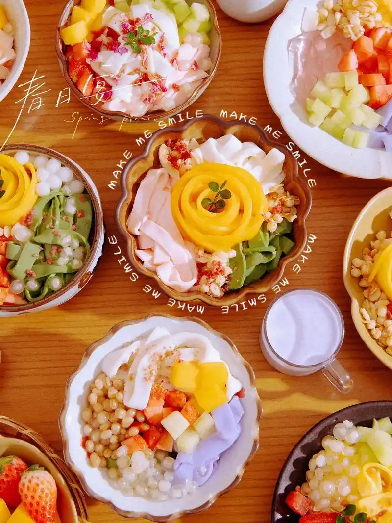 9215让一碗甜品糖水好看的摆盘秘诀(有做法