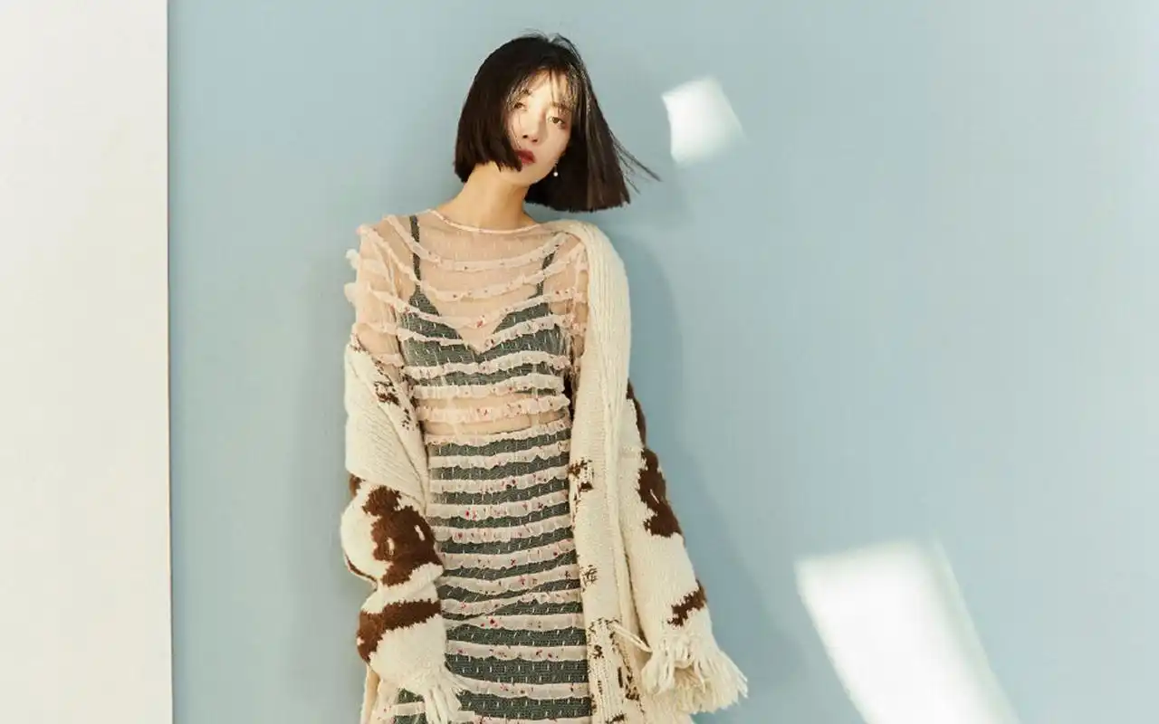 李溪芮个性百变时尚写真图片桌面壁纸