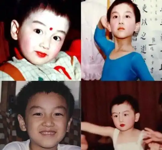 高颜值明星童年照,邱淑贞胡静一骑绝尘,林青霞真是独一份的气质