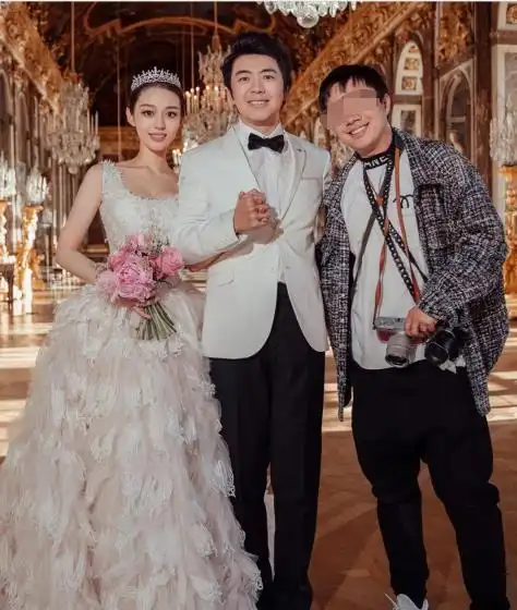 郎朗夫妇独一无二婚纱照曝光,凡尔赛宫只为他们开放,养眼又大气