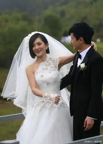 张杰谢娜的结婚照