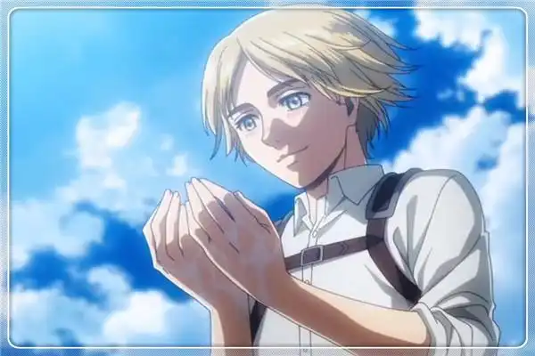 16岁的阿尔敏终于在16岁的时候,阿尔敏实现了小时候想要看海的愿望.