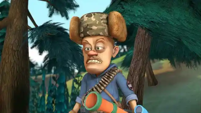 环球大冒险:熊大被光头强抓到,还想去抓熊二,买个好价钱