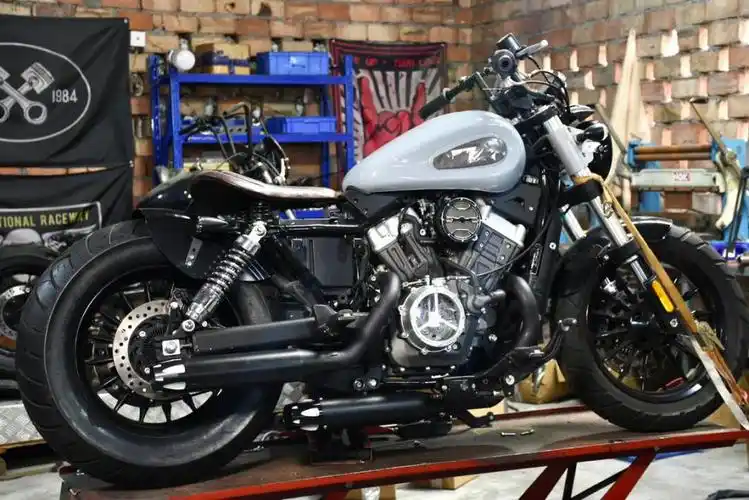 金吉拉300改装排气奔达bd300改装双出排气管重低音浑厚马蹄声抖音黑色