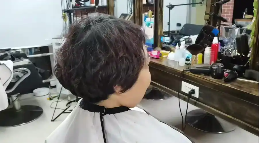 新款短发烫发发型图片(脸圆发质又细软的中老年女士) - 赤虎壹号