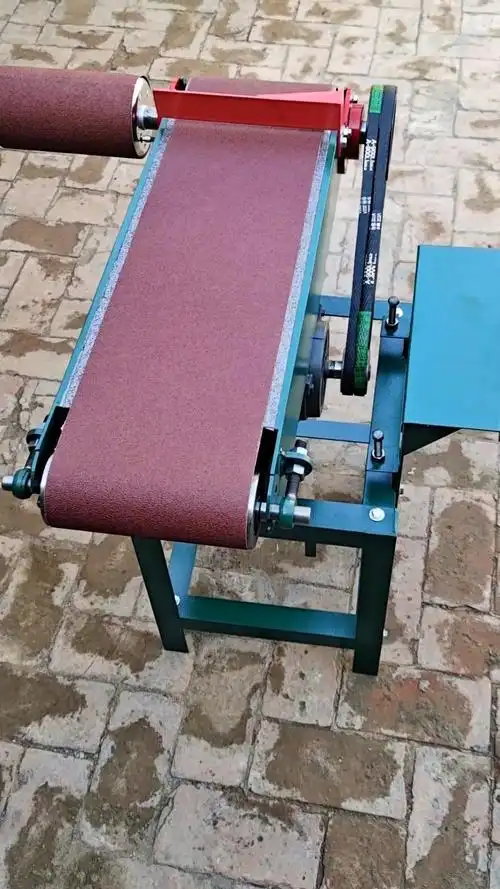 砂带机小型木工台式抛光机立卧两用砂光机拉丝机