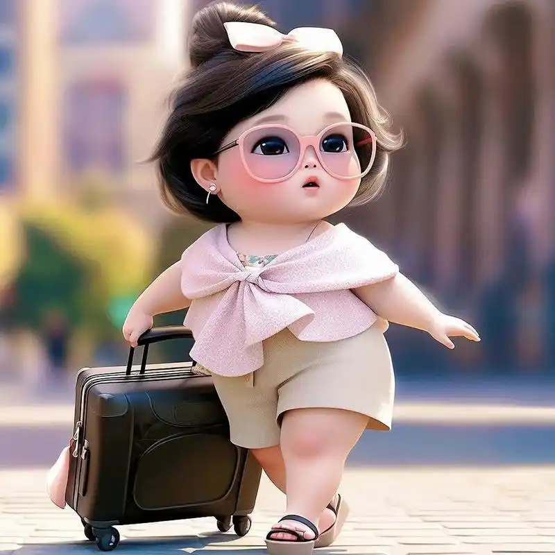 可可爱爱的胖妞头像