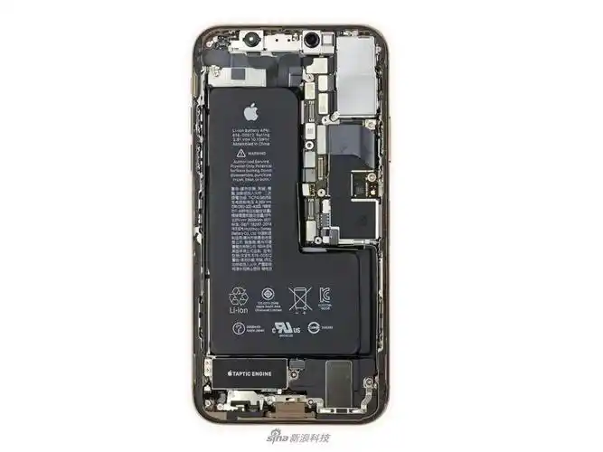 苹果iphonexsxsmax拆解图赏细扒大屏内部