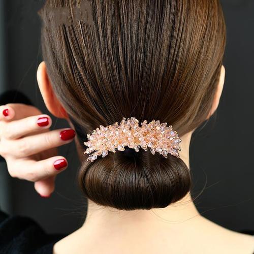 韩式盘发器女懒人蓬松韩国扎头发花苞头发夹新款半丸子头造型器